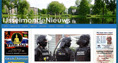 Desktop Screenshot of ijsselmondenieuws.nl